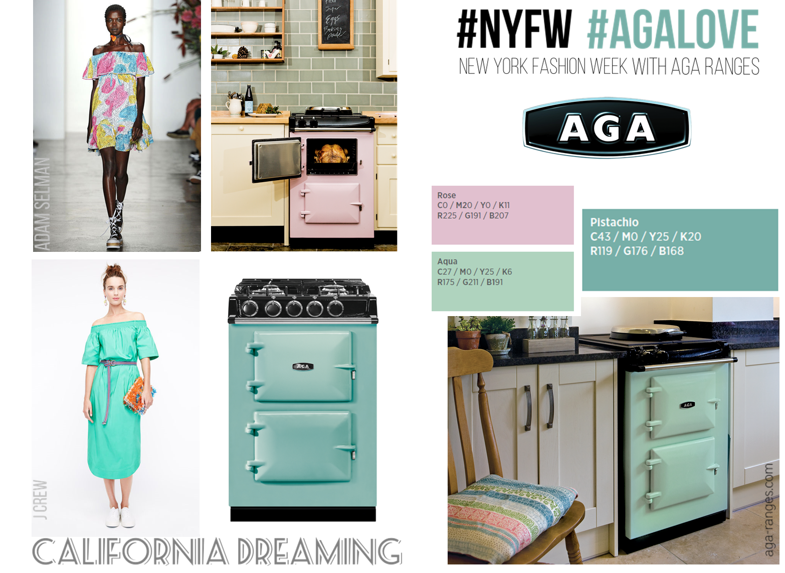 AGA: 5 Spring Kitchen Trends Inspired by New York Fashion Week