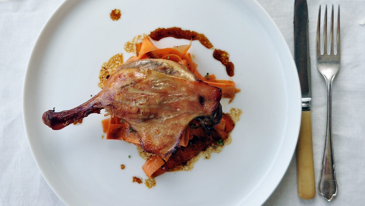 Fisher & Paykel Recipe: Vanilla & Orange Slow Roasted Duck Legs