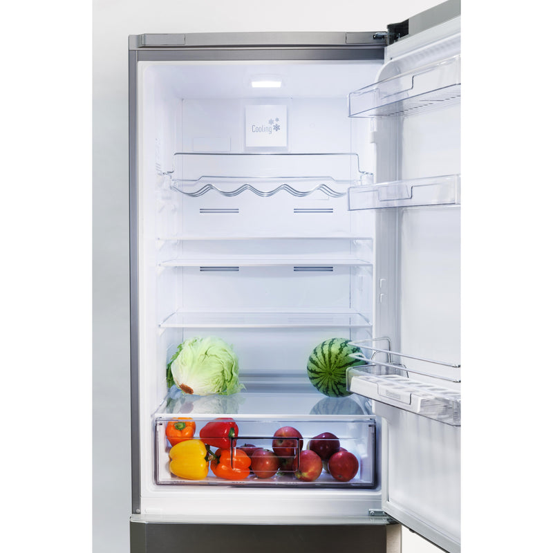 Blomberg 24-inch, 11.35 cu. ft. Freestanding Bottom Freezer Refrigerator BRFB 1312 SS IMAGE 10