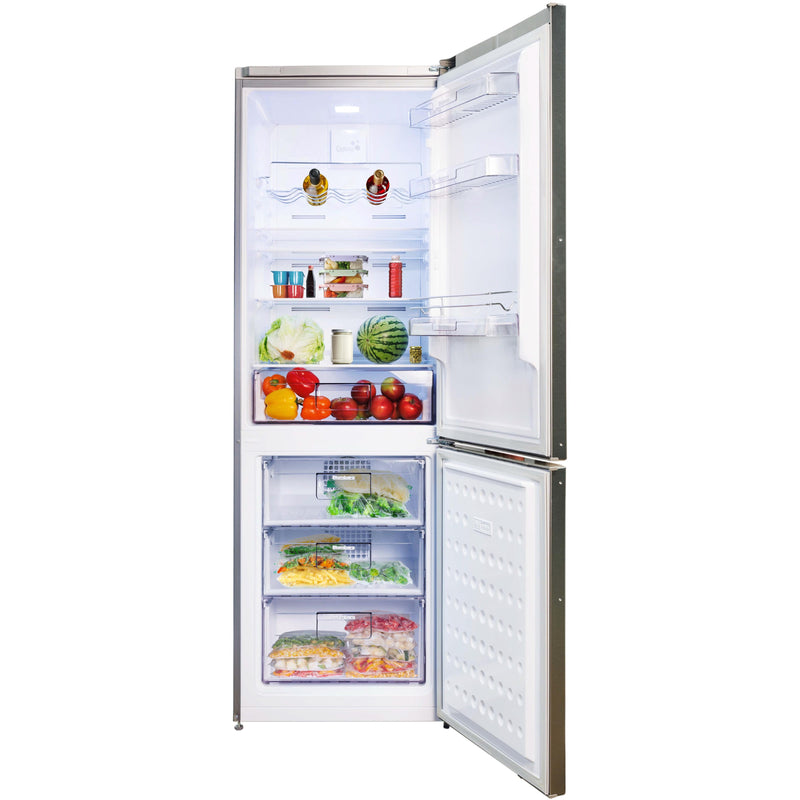 Blomberg 24-inch, 11.35 cu. ft. Freestanding Bottom Freezer Refrigerator BRFB 1312 SS IMAGE 2