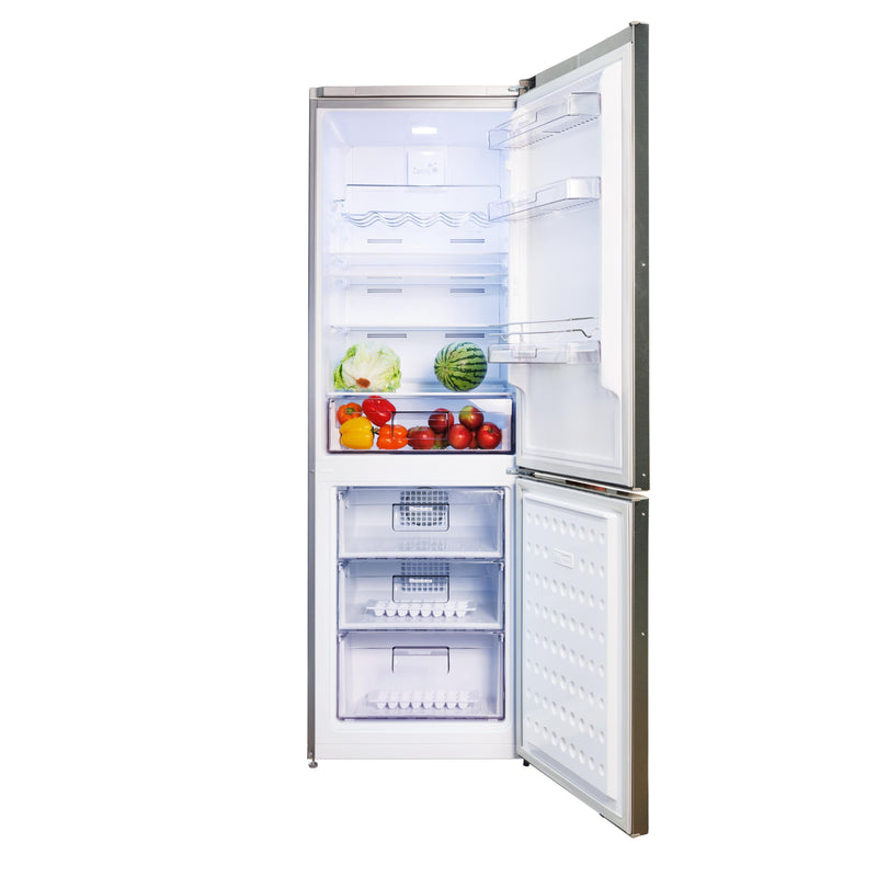 Blomberg 24-inch, 11.35 cu. ft. Freestanding Bottom Freezer Refrigerator BRFB 1312 SS IMAGE 3