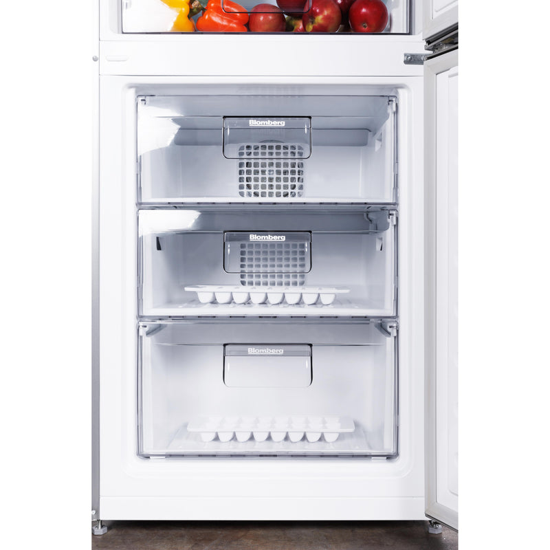 Blomberg 24-inch, 11.35 cu. ft. Freestanding Bottom Freezer Refrigerator BRFB 1312 SS IMAGE 6