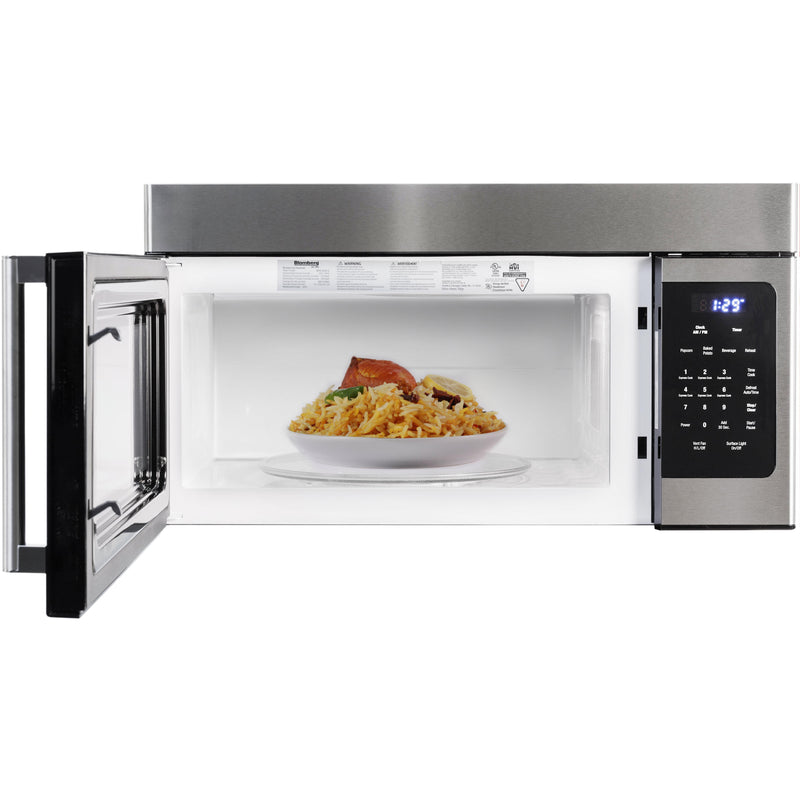 Blomberg 30-inch, 1.6 cu. ft. Over-the-Range Microwave Oven BOTR30100SS IMAGE 3