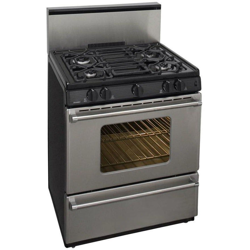 Premier 30-inch Freestanding Gas Range with 4 Burners P30S3202PS IMAGE 2