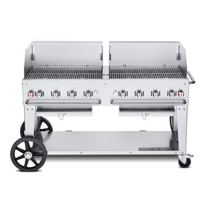 Crown Verity Mobile Gas Grill with Windguard Package CV-MCB-60WGP-LP IMAGE 1