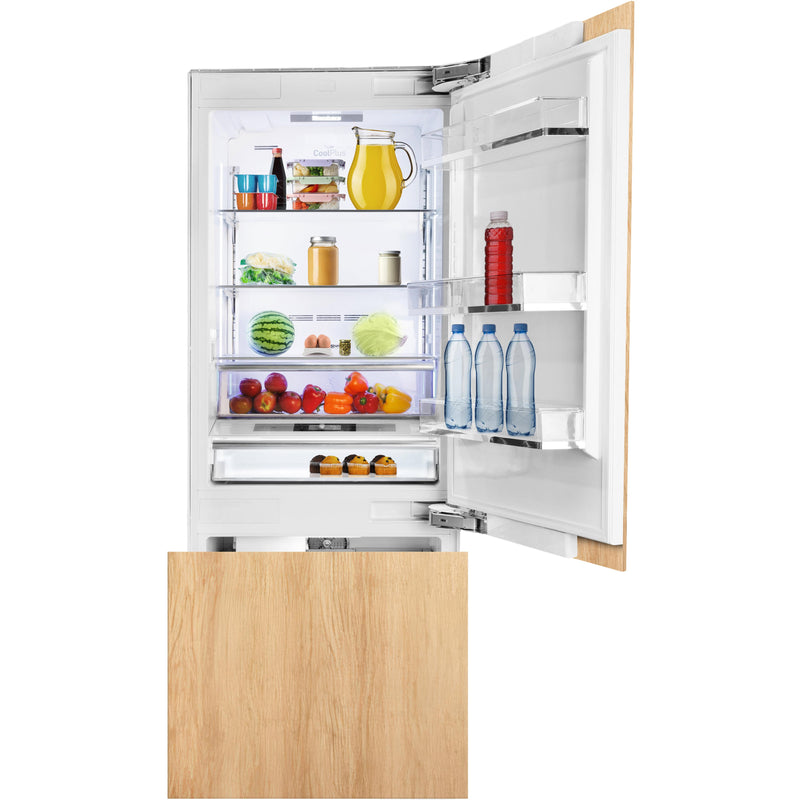 Blomberg 30-inch, 16.4 cu.ft. Built-in Bottom Freezer Refrigerator BRFB1900FBI IMAGE 4