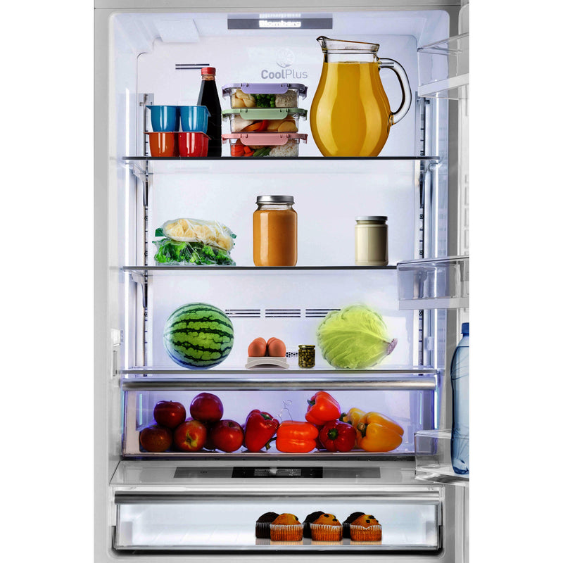 Blomberg 30-inch, 16.4 cu.ft. Built-In Bottom Freezer Refrigerator with Automatic Ice Machine BRFB1920FBI IMAGE 11