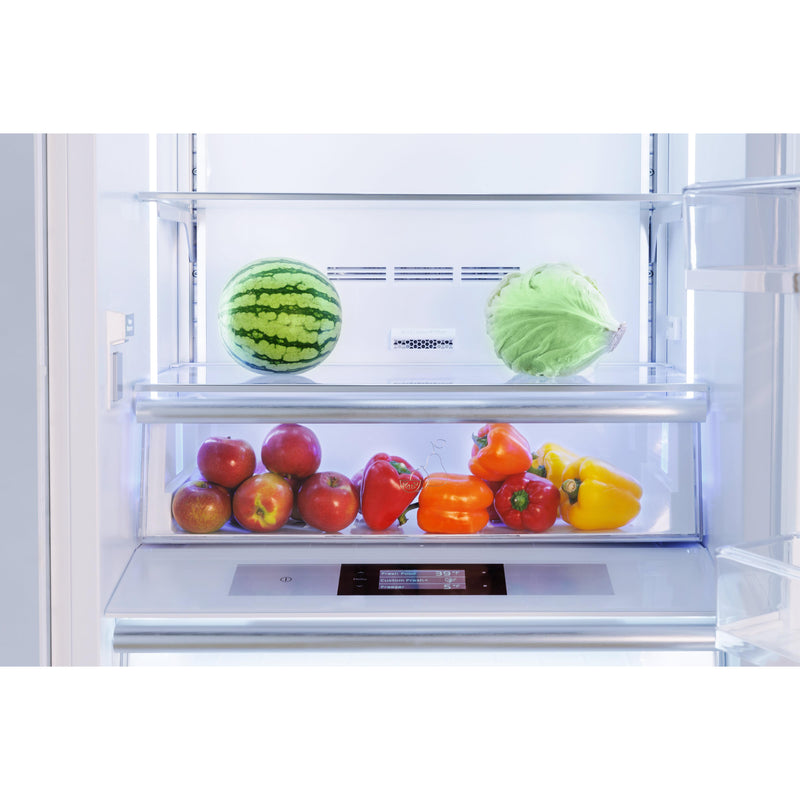 Blomberg 30-inch, 16.4 cu.ft. Built-In Bottom Freezer Refrigerator with Automatic Ice Machine BRFB1920FBI IMAGE 8