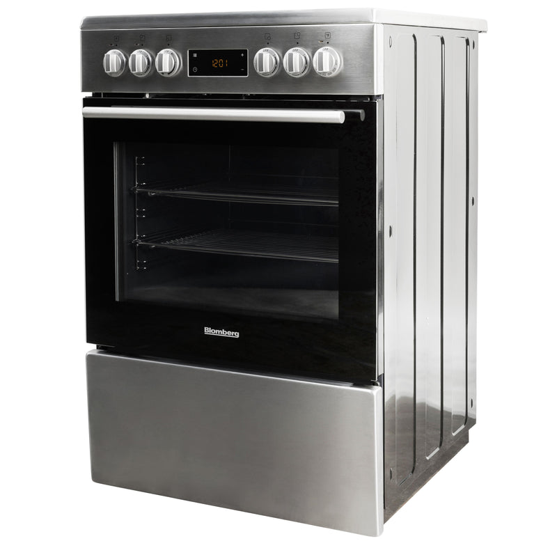 Blomberg 24-inch Freestanding Electric Range with True European Convection BERC24102SS IMAGE 8