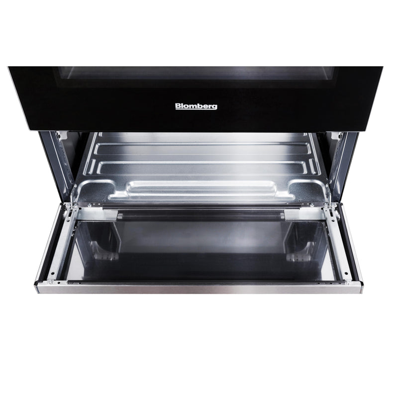 Blomberg 24-inch Freestanding Electric Range with 4 Cooking Zones BERC24202SS IMAGE 6