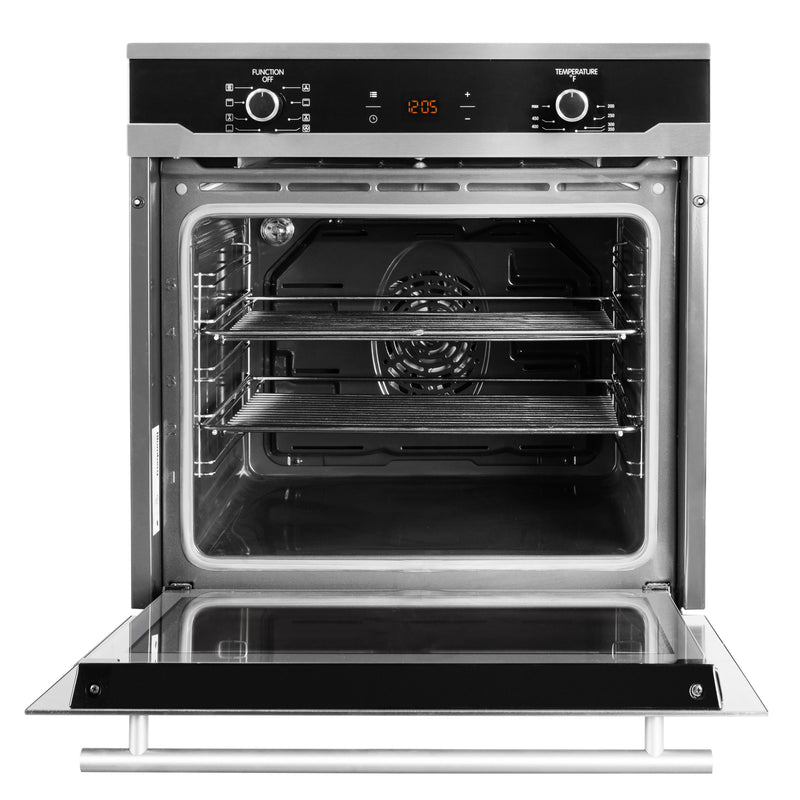 Blomberg 24-inch, 2.5 cu.ft. Built-in Single Wall Oven with Convection BWOS24110B IMAGE 3