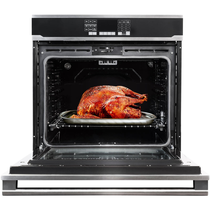 Blomberg 30-inch, 5.7 cu.ft. Built-in Single Wall Oven with Convection BWOS30200SS IMAGE 2