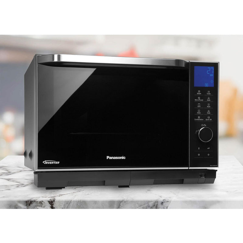 Panasonic 1.0 cu. ft. Countertop Microwave Oven with Steam Cooking NNDS58HBSP IMAGE 6