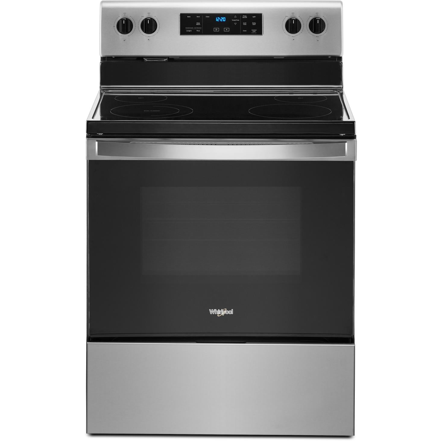 Whirlpool 30-inch Freestanding Electric Range with Frozen Bake™ Techno