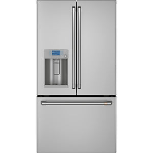 Café 36-inch, 22.2 cu.ft. Counter-Depth French 3-Door Refrigerator with Hot Water Dispenser CYE22TP2MS1SP IMAGE 1