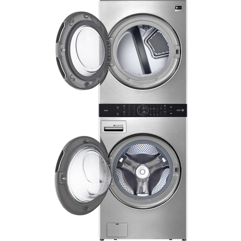 LG Stacked Washer/Dryer Electric Laundry Center WSEX200HNA IMAGE 3