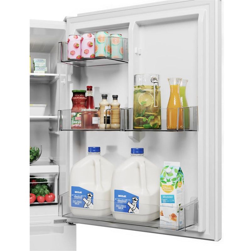 Midea 30-inch, 18.7 cu. ft. Bottom Freezer Refrigerator MRB19B7AWW IMAGE 4