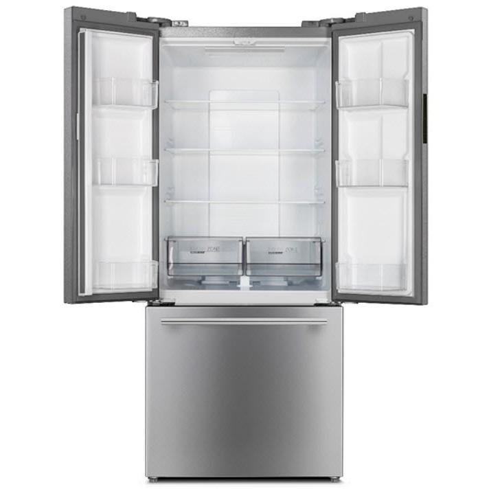 Fulgor Milano 30-inch, 17.5 cu. ft. Freestanding French 3-Door Refrigerator with Interior Ice Maker FM4FBM30SS IMAGE 2