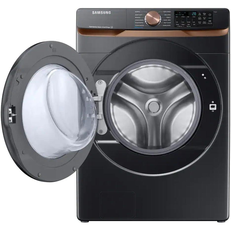 Samsung Smart Front Loading Washer with Super Speed Wash and Steam WF50BG8300AVUS IMAGE 2