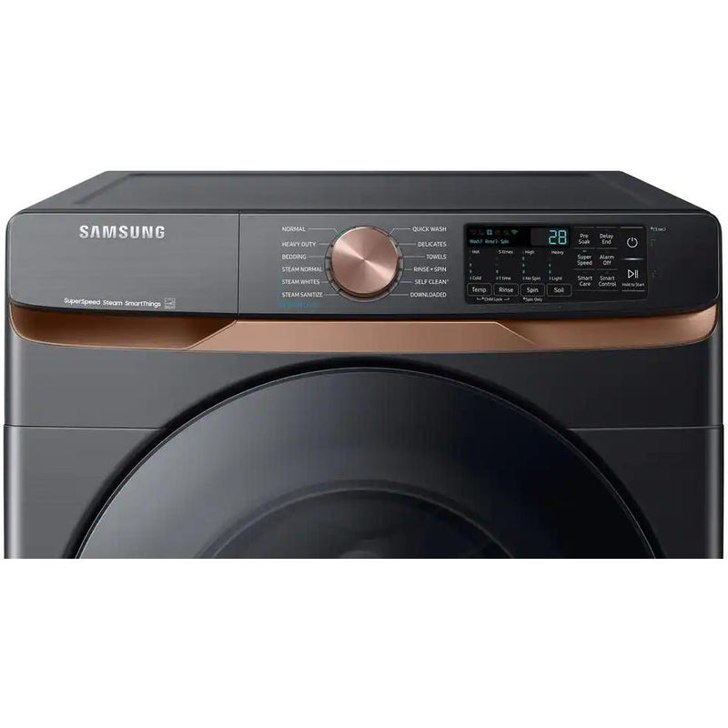 Samsung Smart Front Loading Washer with Super Speed Wash and Steam WF50BG8300AVUS IMAGE 6