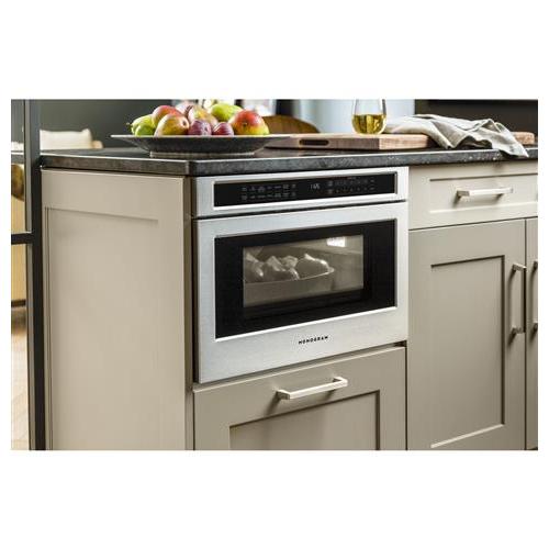 Monogram 24-inch, 1.2 cu.ft. Drawer Microwave Oven with 10 Cooking Modes ZWL1126SRSS IMAGE 6