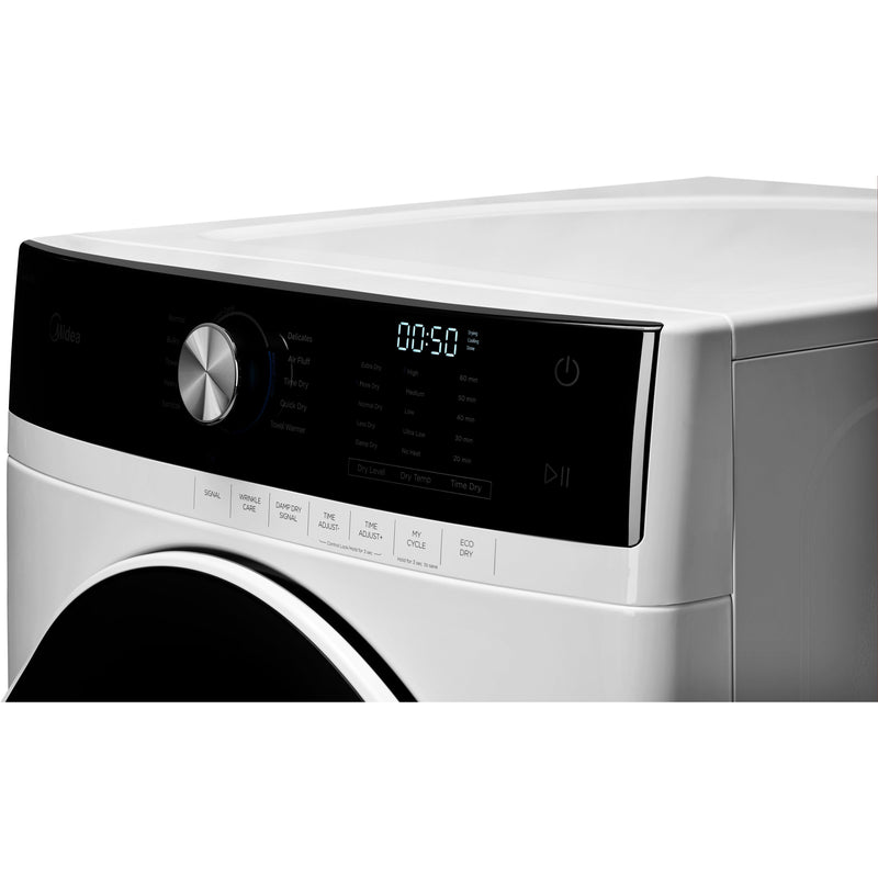 Midea 8.0 cu. ft. Electric Dryer with Sensor Dry Technology MLE52N3AWW IMAGE 3