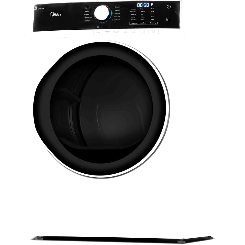 Midea 8.0 cu. ft. Electric Dryer with Sensor Dry Technology MLE52N3AWW IMAGE 6