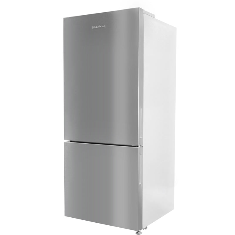 Blomberg 30-inch, 16.1 cu. ft. Counter Depth Bottom Freezer Refrigerator with Frost Free Cooling BRFB21612SS IMAGE 3