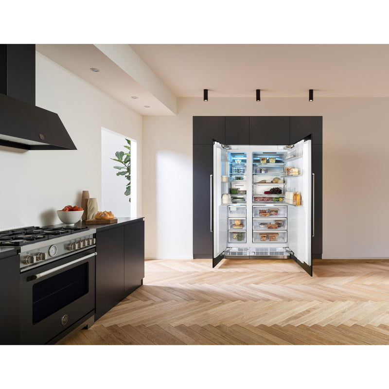 Bertazzoni 30-inch 16.7 cu. ft. Built-in All Refrigerator with LED Lighting REF30RCBPNV IMAGE 2