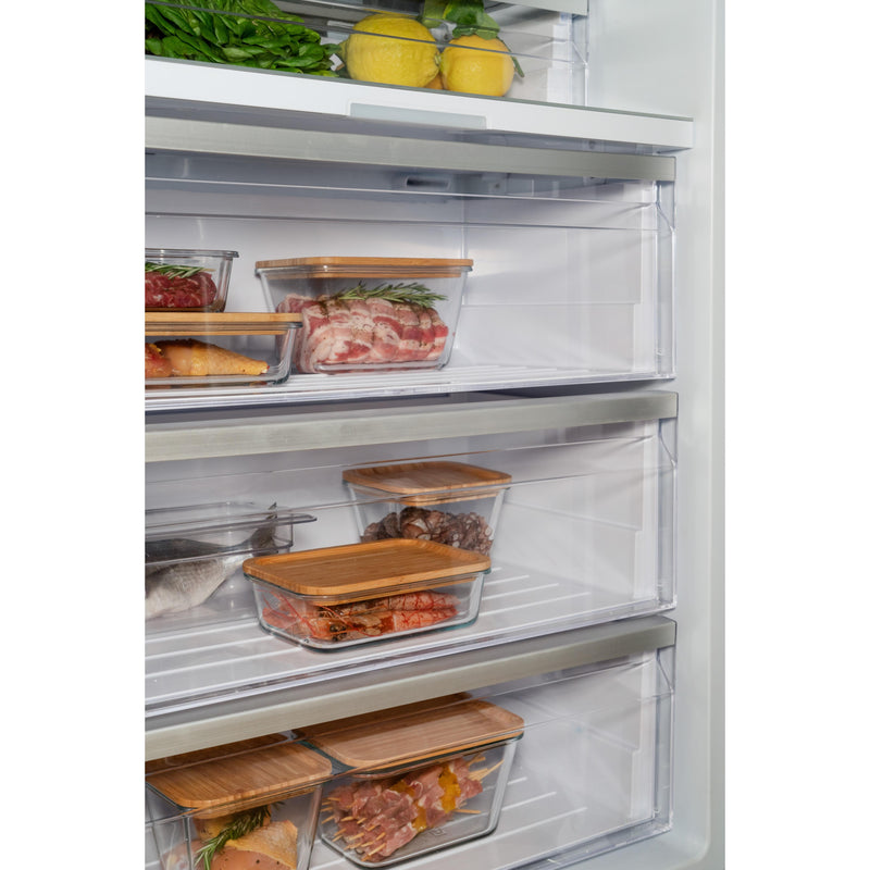 Bertazzoni 30-inch 16.7 cu. ft. Built-in All Refrigerator with LED Lighting REF30RCBPNV IMAGE 3