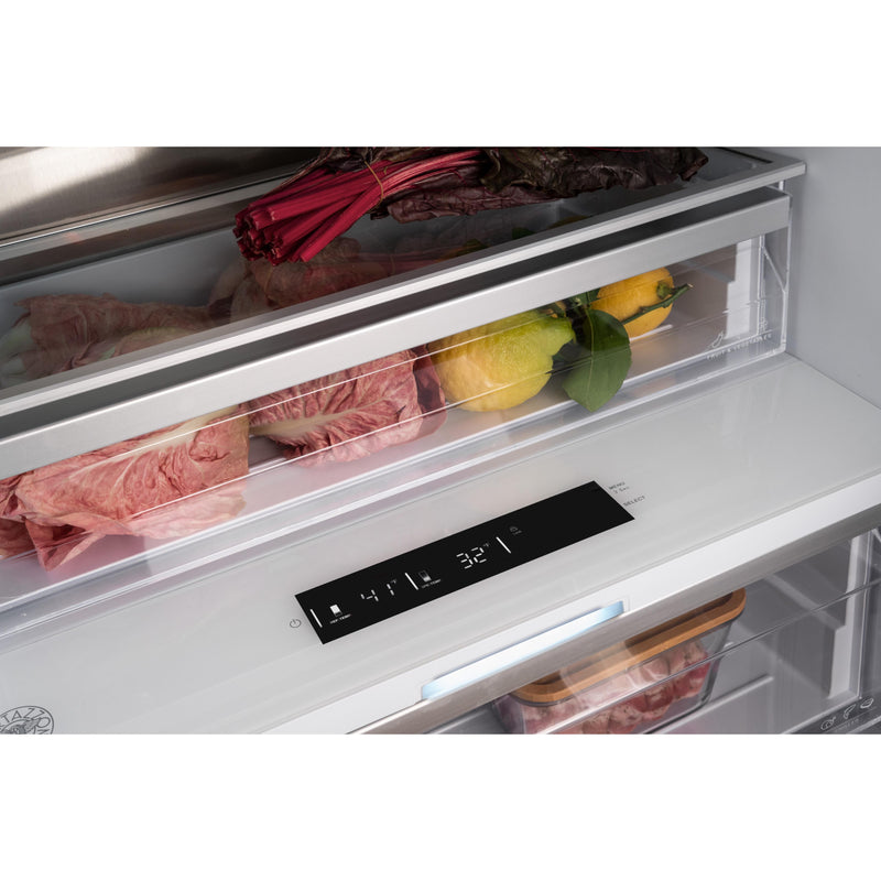 Bertazzoni 30-inch 16.7 cu. ft. Built-in All Refrigerator with LED Lighting REF30RCBPNV IMAGE 8