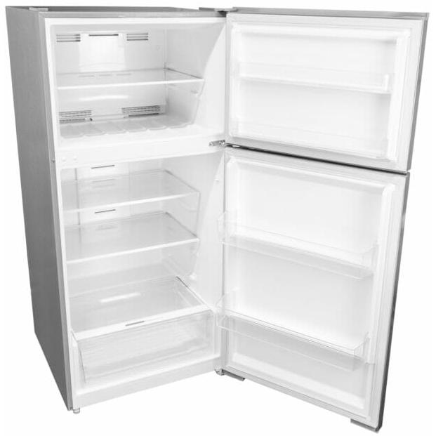 Danby 14.2 cu. ft. Apartment Size Top Freezer Refrigerator DFF142E1SSDB IMAGE 5