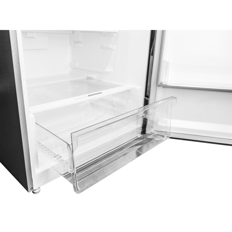 Danby 14.2 cu. ft. Apartment Size Top Freezer Refrigerator DFF142E1SSDB IMAGE 9