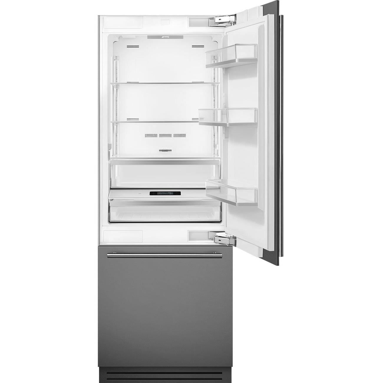 CB465UI Smeg 30inch Bottom Freezer Refrigerator CB465UI TA Appliance