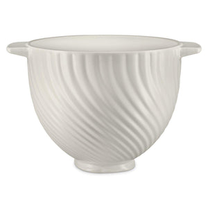 KitchenAid 5 Quart Meringue Ceramic Bowl KSM2CB5MR IMAGE 1