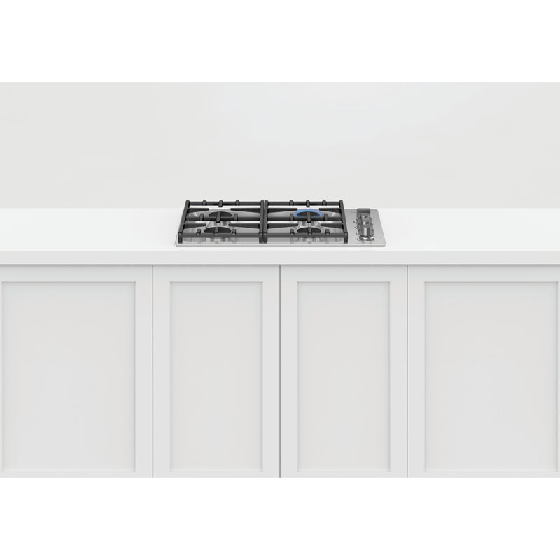 Fisher & Paykel 30-inch Built-in Gas Cooktop with 4 Burners CDV3304HNSP IMAGE 2
