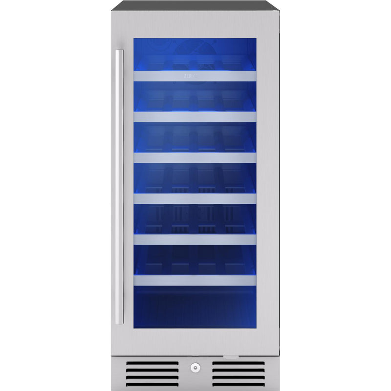 Zephyr 27-Bottle Wine Cooler with Door Lock PRW15C01CG IMAGE 3