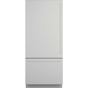 Fulgor Milano 36-inch 18.5 cu. ft. Bottom Freezer Refrigerator with Ice Maker F7IBM36O2-L IMAGE 1
