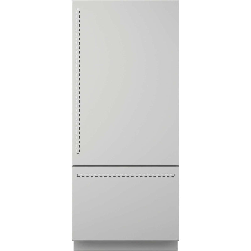 Fulgor Milano 36-inch 18.5 cu. ft. Bottom Freezer Refrigerator with Ice Maker F7IBM36O2-R IMAGE 1