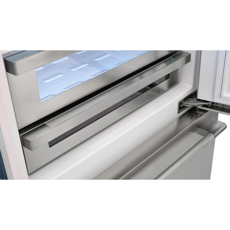 Fulgor Milano 36-inch, 18.5 cu. ft. Bottom Freezer Refrigerator with Ice Maker F7PBM36S2-R IMAGE 7