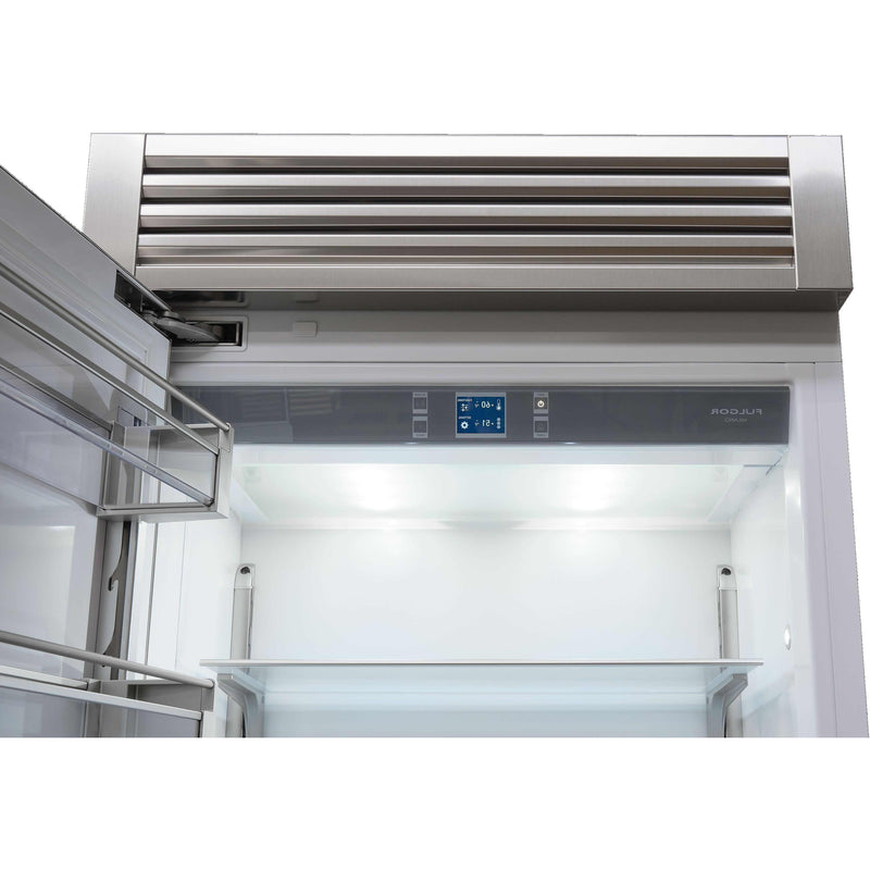Fulgor Milano 36-inch, 18.5 cu. ft. Bottom Freezer Refrigerator with Ice Maker F7PBM36S2-L IMAGE 14