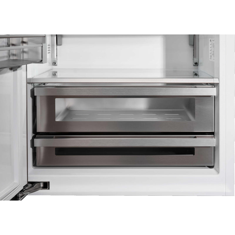 Fulgor Milano 36-inch, 18.5 cu. ft. Bottom Freezer Refrigerator with Ice Maker F7PBM36S2-L IMAGE 15