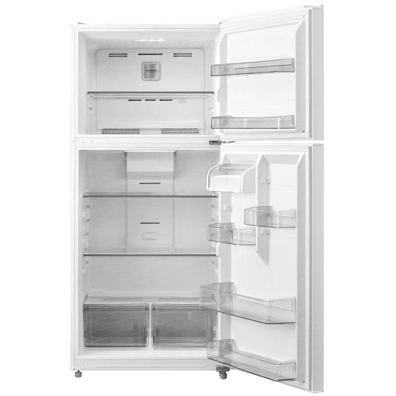 Midea 18 cu. ft. Top Freezer Refrigerator MRT18D3BWW IMAGE 2