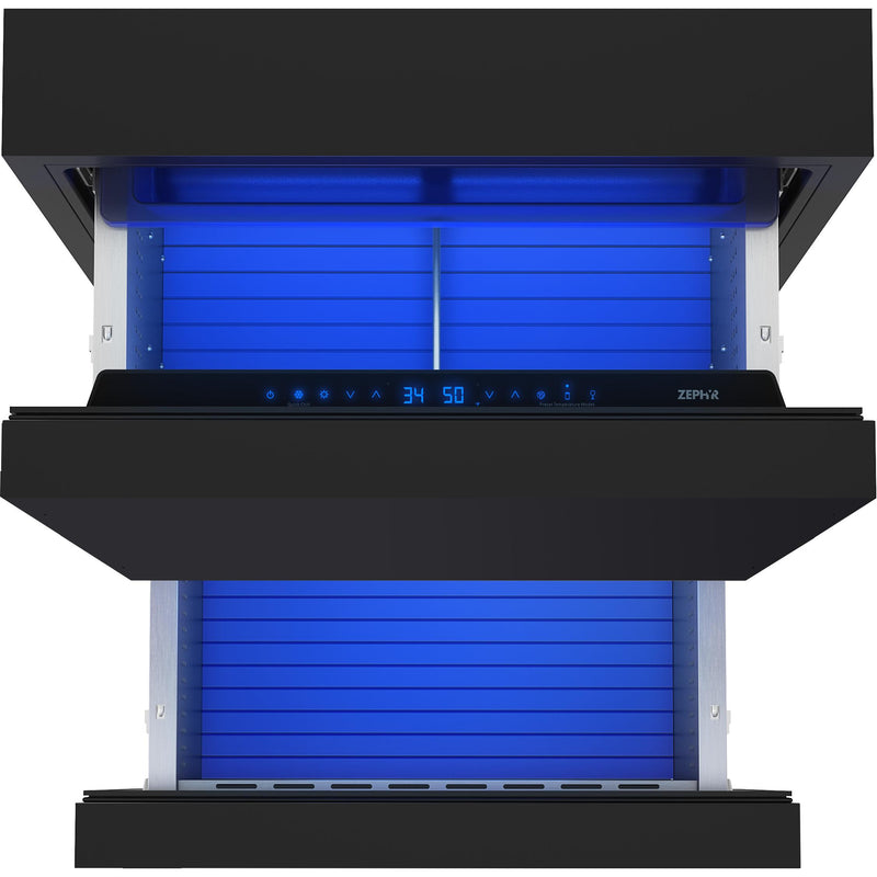 Zephyr 24-inch, 5.1 cu. ft. Drawer Refrigerator PRRD24C2AP IMAGE 3