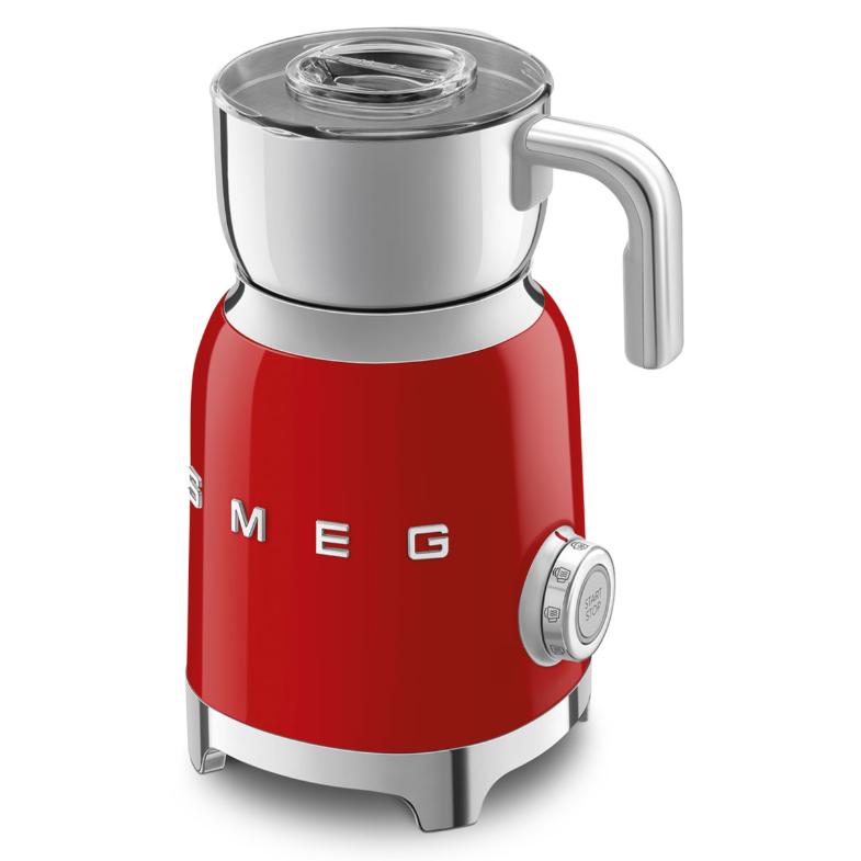 Smeg 50's Style Aesthetic Milk Frother MFF11RDUS IMAGE 3