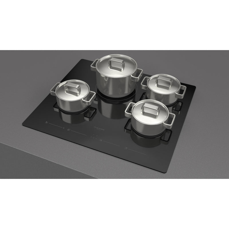 Fulgor Milano 24-inch Built-in Electric Cooktop F7RT24B1 IMAGE 3