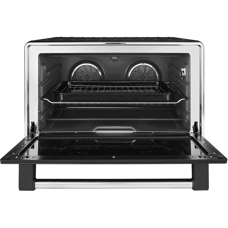 KitchenAid Dual Convection Countertop Oven With Temperature Probe KCO255BMSP IMAGE 3