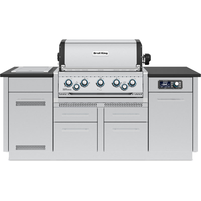 Broil King Imperial™ QS 590i Built-in Gas Grill with Utility Cabinet 698884 IMAGE 1