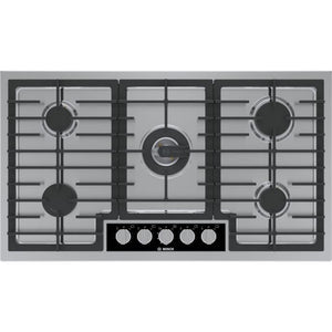Bosch 36-inch Built-In Gas Cooktop NGMP659UC/01 IMAGE 1