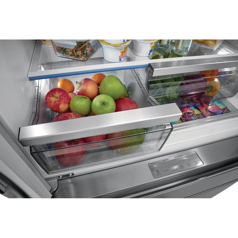 Frigidaire Professional 36-inch, 21.8 cu.ft. Counter-Depth French 4-Door Refrigerator with External Water and Ice System PRMC2285AFSP IMAGE 11